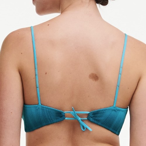 Chantelle Badmode Swim One blue soft-cup bikini bra