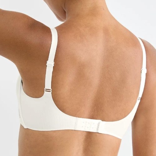 Sloggi Zero Feel white push up bra