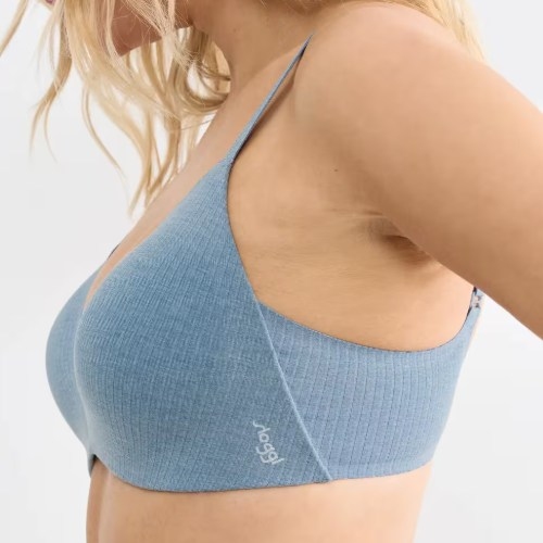 Sloggi Zero Feel blue wireless bra