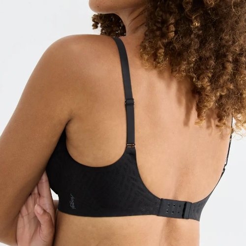Sloggi Zero Feel Bliss black wireless bra