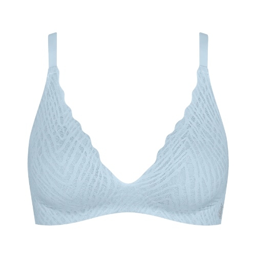 Sloggi Zero Feel blue wireless bra