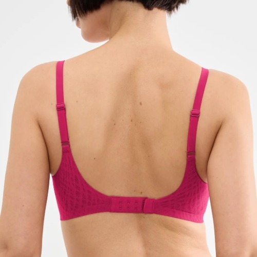 Sloggi Zero Feel Bliss red wireless bra