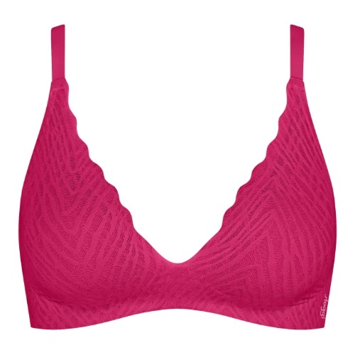 Sloggi Zero Feel Bliss red wireless bra