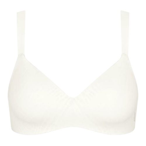 Sloggi Zero Feel Bliss white wireless bra