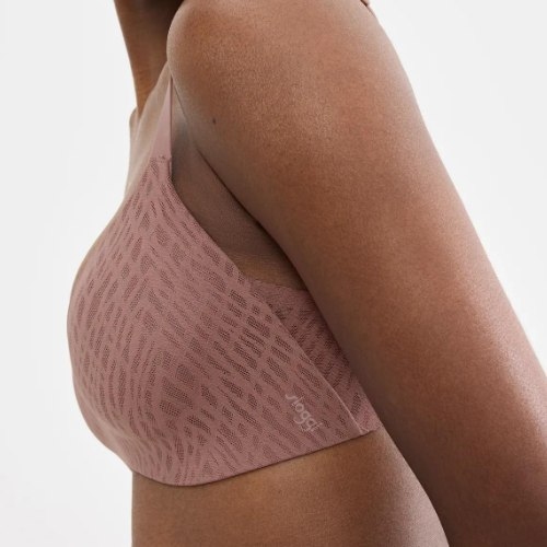 Sloggi Zero Feel Bliss brown wireless bra