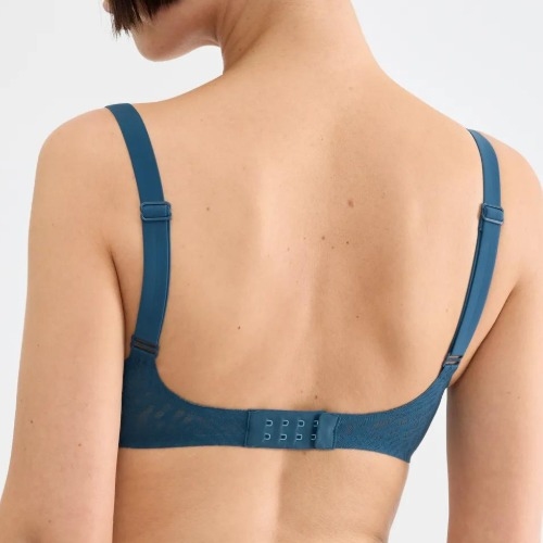 Sloggi Zero Feel Bliss blue wireless bra