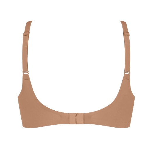 Sloggi Zero Feel brown wireless bra