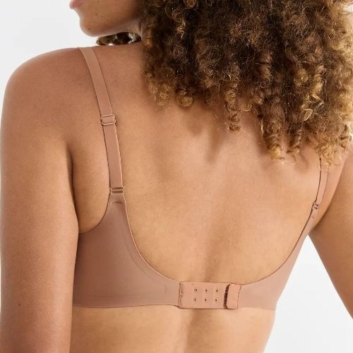 Sloggi Zero Feel brown wireless bra