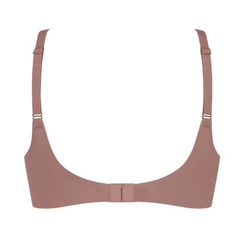 Sloggi Zero Feel brown wireless bra
