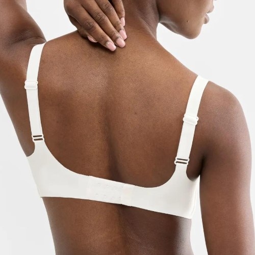 Sloggi Zero Feel white wireless bra