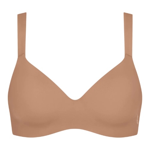 Sloggi Zero Feel brown wireless bra
