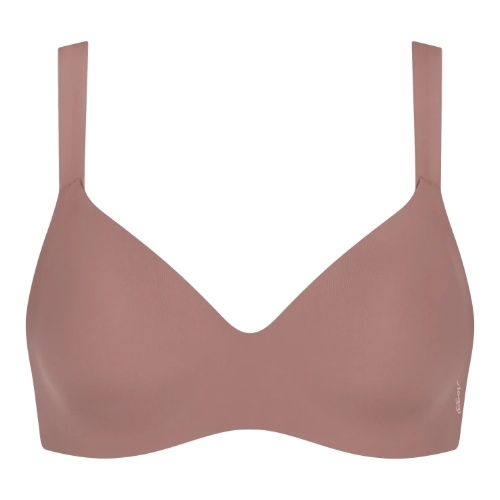 Sloggi Zero Feel brown wireless bra