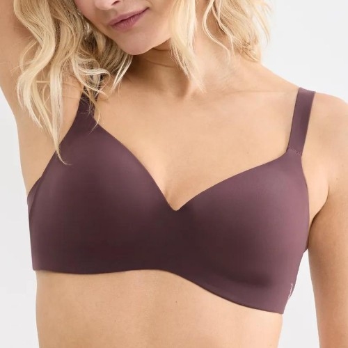 Sloggi Zero Feel bordeaux wireless bra
