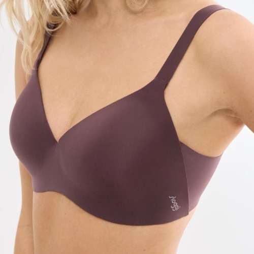 Sloggi Zero Feel bordeaux wireless bra