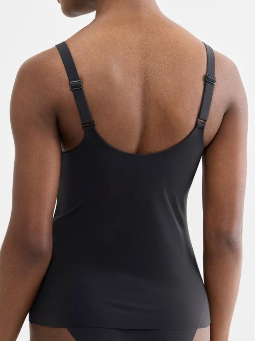 Sloggi Zero Feel black spaghetti top
