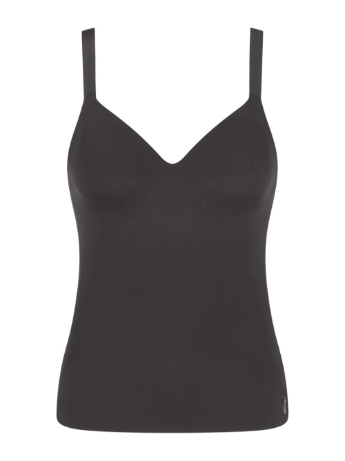 Sloggi Zero Feel black spaghetti top