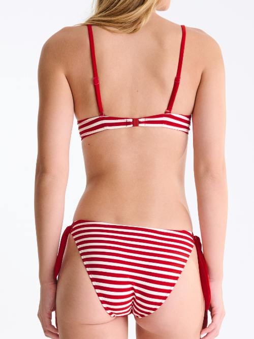 Lisca Swimwear Bondi Beach red/white padded bikini bra