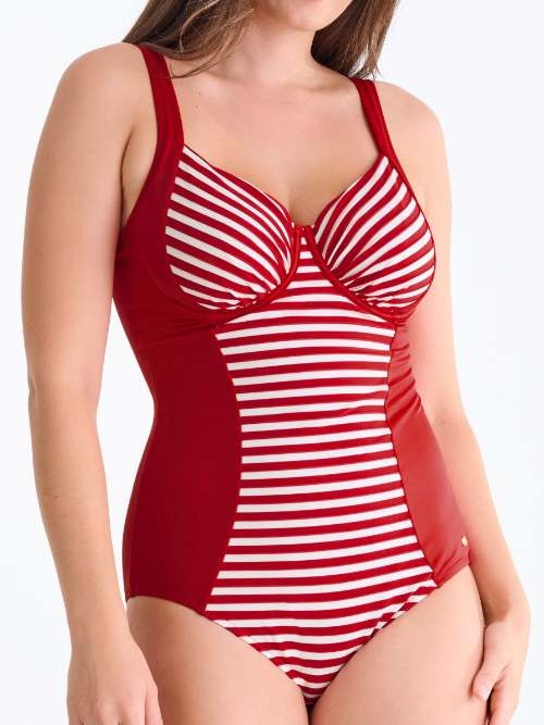 Lisca Swimwear Bondi Beach red/white bathingsuit