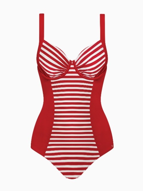 Lisca Swimwear Bondi Beach red/white bathingsuit