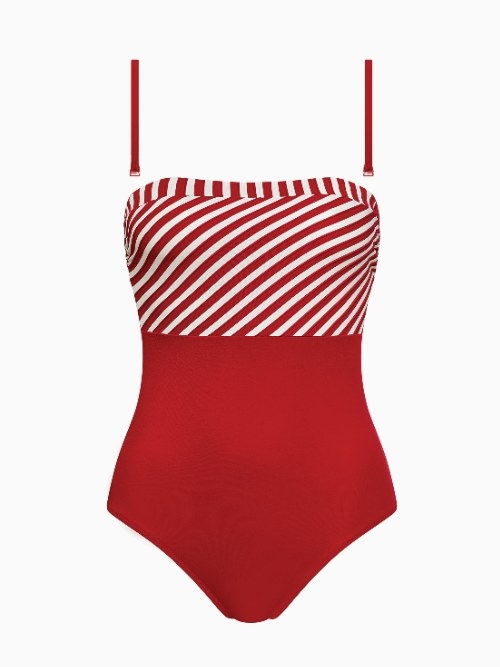 Lisca Swimwear Bondi Beach red/white bathingsuit