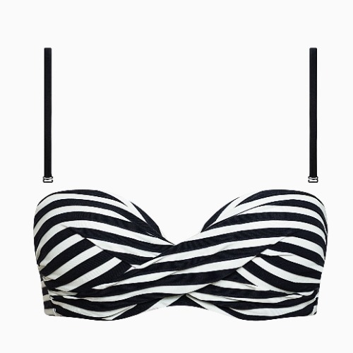 Lisca Swimwear Bondi Beach black/white padded bikini bra