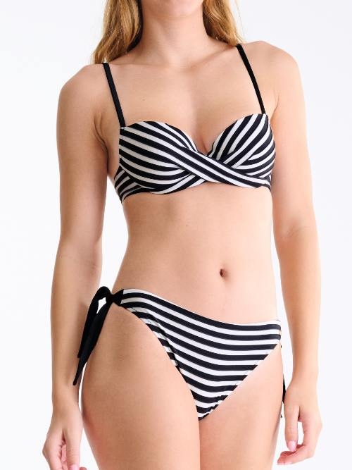 Lisca Swimwear Bondi Beach black/white bikini brief