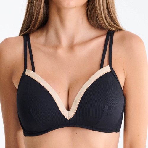 Lisca Swimwear Sydney black padded bikini bra