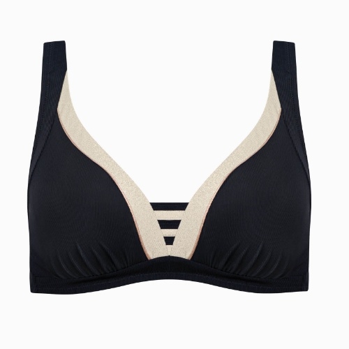 Lisca Swimwear Sydney black padded bikini bra