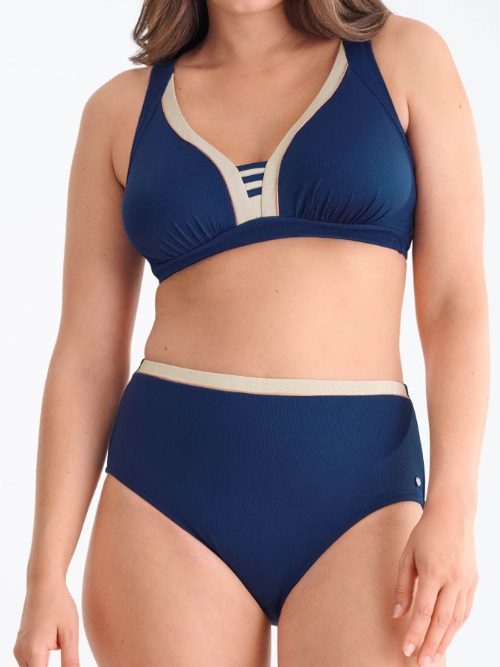 Lisca Swimwear Sydney navy blue bikini brief