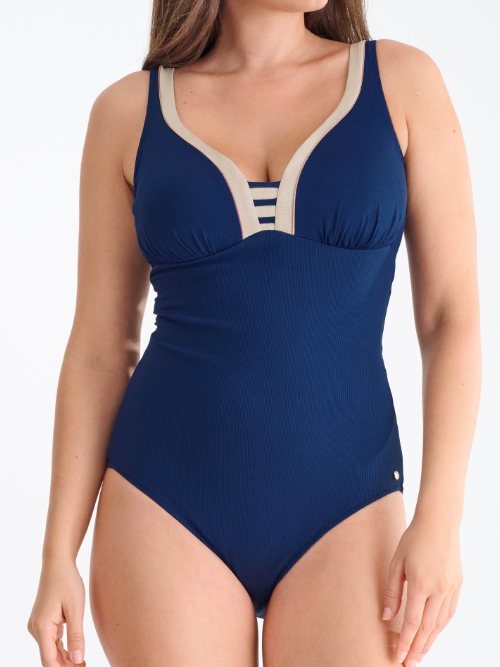 Lisca Swimwear Sydney navy blue bathingsuit