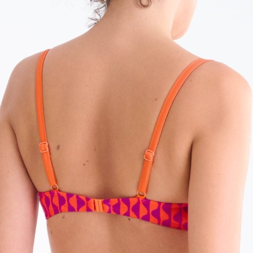 Lisca Swimwear Aruba orange padded bikini bra
