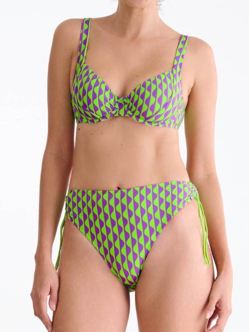 Lisca Swimwear Aruba green soft-cup bikini bra