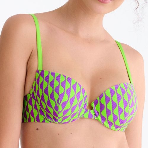 Lisca Swimwear Aruba green padded bikini bra