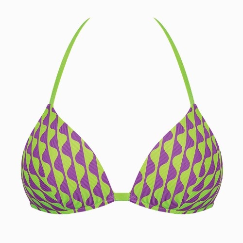 Lisca Swimwear Aruba green push up bikini bra