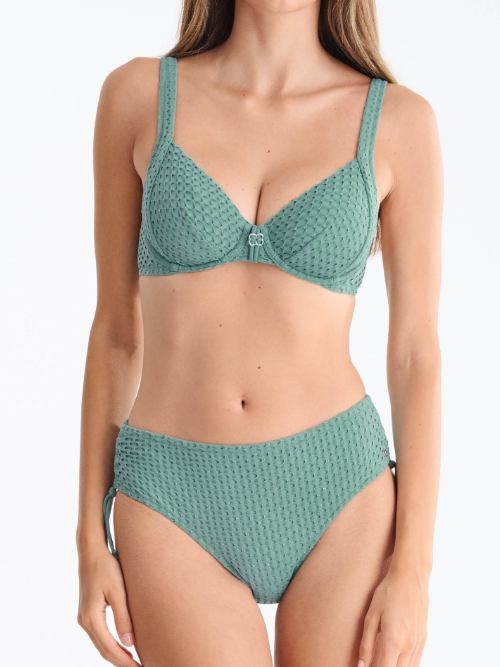 Lisca Swimwear Egypt blue soft-cup bikini bra