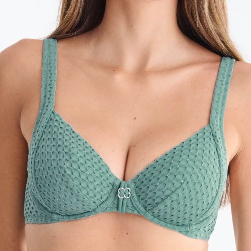 Lisca Swimwear Egypt blue soft-cup bikini bra