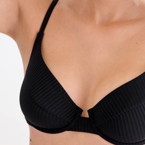 Lisca Swimwear Florida black soft-cup bikini bra