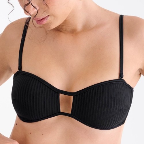 Lisca Swimwear Florida black padded bikini bra