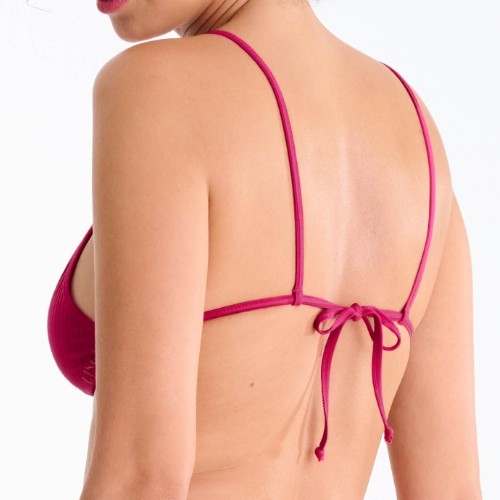 Lisca Swimwear Florida cyclamen pink soft-cup bikini bra