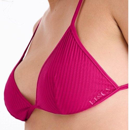 Lisca Swimwear Florida cyclamen pink soft-cup bikini bra