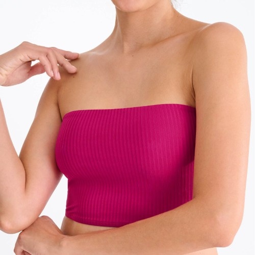 Lisca Swimwear Florida cyclamen pink soft-cup bikini bra