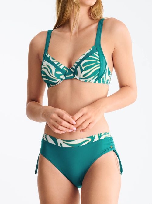 Lisca Swimwear Gold Coast aqua soft-cup bikini bra