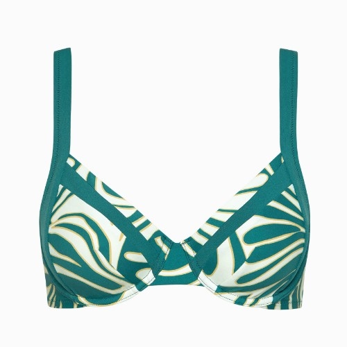 Lisca Swimwear Gold Coast aqua soft-cup bikini bra