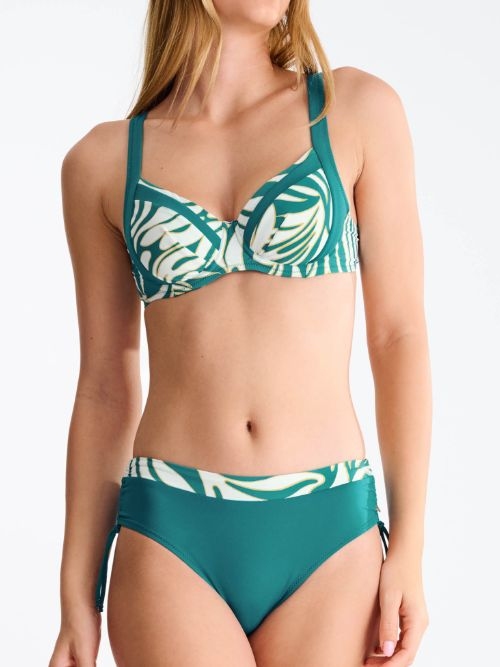 Lisca Swimwear Gold Coast aqua soft-cup bikini bra