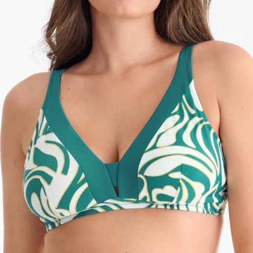 Lisca Swimwear Gold Coast aqua soft-cup bikini bra