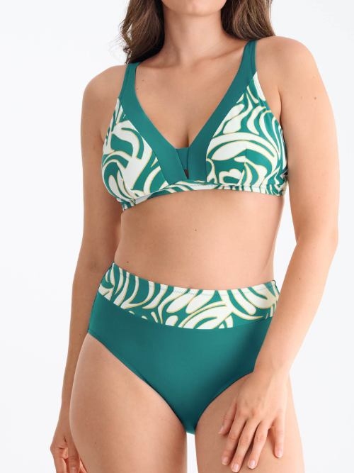 Lisca Swimwear Gold Coast aqua bikini brief