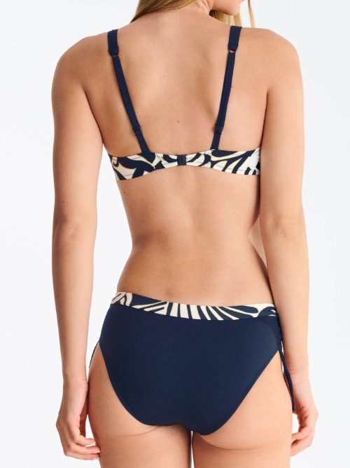Lisca Swimwear Gold Coast navy blue soft-cup bikini bra