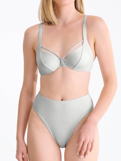 Lisca Swimwear Blue Lagoon silver bikini brief