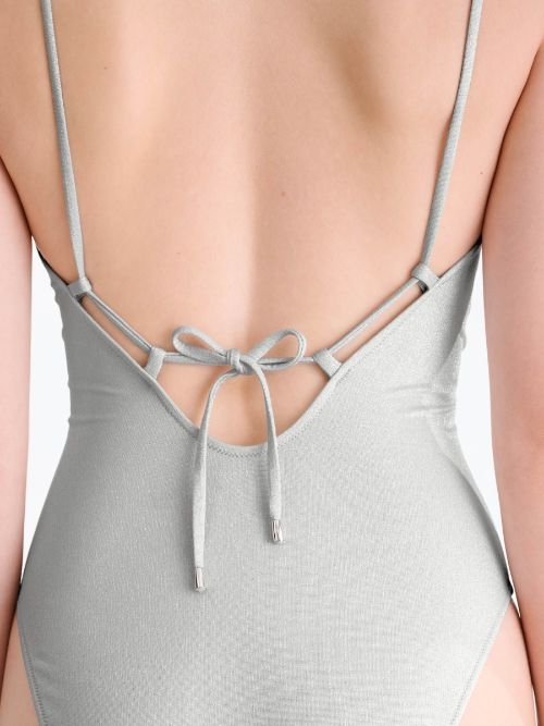 Lisca Swimwear Blue Lagoon silver bathingsuit