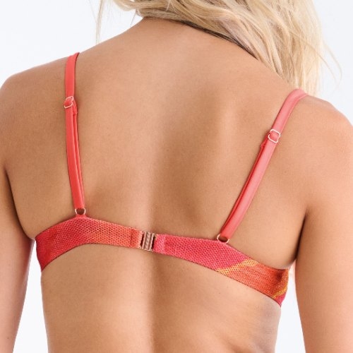 Lisca Swimwear Atlantida pink padded bikini bra